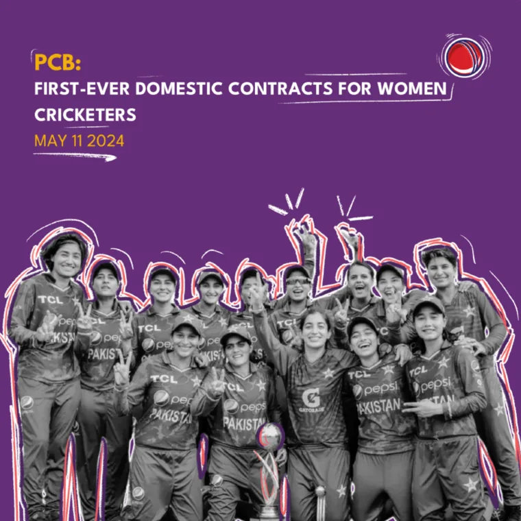 PCB's first-ever domestic contracts for women cricketers post