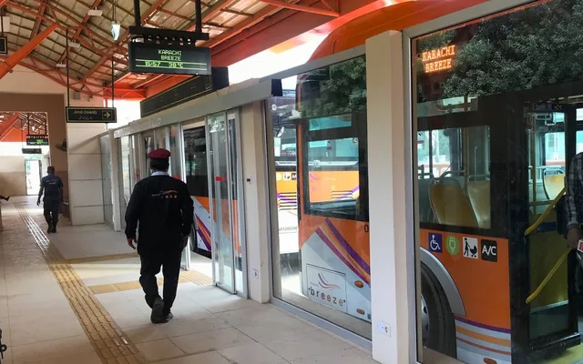 Karachi Orange Line station
